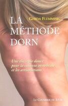 Couverture du livre « La methode dorn » de Gerda Flemming aux éditions Courrier Du Livre