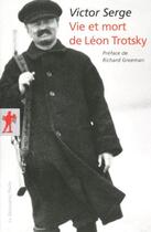 Couverture du livre « Vie et mort de Léon Trotsky » de Victor Serge aux éditions La Decouverte