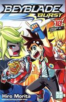 Couverture du livre « Beyblade - burst Tome 10 : l'histoire d'Aiger Tome 1 » de Hiro Morita aux éditions Crunchyroll