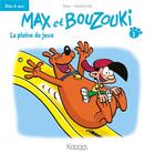 Couverture du livre « Max et Bouzouki mini Tome 3 : la plaine de jeux » de Falzar et David Evrard aux éditions Kennes Editions