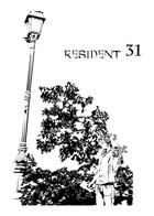 Couverture du livre « Resident 31 » de Edyas aux éditions Gang Des Anormaux Geniaux