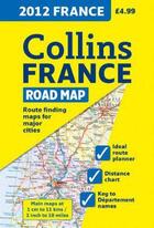Couverture du livre « Road map france 2012 » de  aux éditions Collins