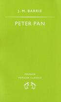 Couverture du livre « Peter Pan » de Barrie James Matthew aux éditions Popular Classic