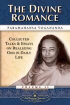 Couverture du livre « The divine romance » de Paramahansa Yogananda aux éditions Srf