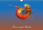 Couverture du livre « Rêves couleur bonbon ; calendrier mural 2016 din A4 horizontal » de Redinard aux éditions Calvendo