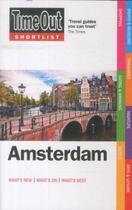 Couverture du livre « Amsterdam (4th edition) » de  aux éditions Time Out