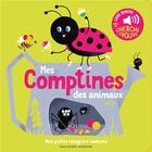 Couverture du livre « Mes comptines des animaux - vol02 - des sons a ecouter, des images a regarder » de Fouquier aux éditions Gallimard-jeunesse