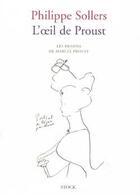 Couverture du livre « L'oeil de Proust » de Philippe Sollers aux éditions Stock