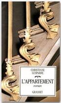 Couverture du livre « L'appartement » de Christiane Lesparre aux éditions Grasset Et Fasquelle