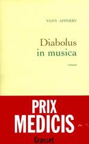 Couverture du livre « Diabolus in musica » de Yann Apperry aux éditions Grasset Et Fasquelle