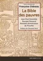 Couverture du livre « La bible des pauvres » de Francoise Cheneau aux éditions Saint-leger