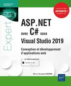 Couverture du livre « ASP.NET avec C# sous Visual Studio 2019 ; conception et développement d'applications Web » de Brice-Arnaud Guerin aux éditions Eni
