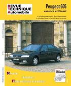 Couverture du livre « Peugeot 605 - essence et diesel » de Etai aux éditions Etai