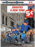 Couverture du livre « Les Tuniques Bleues Tome 45 : émeutes à New York » de Raoul Cauvin et Willy Lambil aux éditions Dupuis