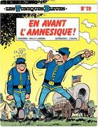 Couverture du livre « Les Tuniques Bleues Tome 29 : en avant l'amnésique » de Raoul Cauvin et Willy Lambil aux éditions Dupuis