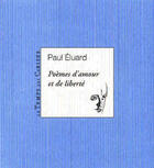 Couverture du livre « Poèmes d'amour et de liberté » de Paul Eluard aux éditions Le Temps Des Cerises