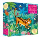 Couverture du livre « La jungle : livre et 3 puzzles » de Sam Taplin et Federica Iossa aux éditions Usborne