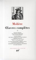 Couverture du livre « Oeuvres complètes Tome 2 » de Moliere aux éditions Gallimard