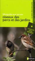 Couverture du livre « Oiseaux des parcs et des jardins » de Francois Loppin aux éditions Nathan