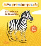 Couverture du livre « Mon 1er Puzzle Animaux Savane » de  aux éditions Lito