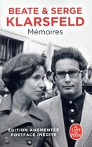 Couverture du livre « Mémoires » de Serge Klarsfeld et Beate Klarsfeld aux éditions Le Livre De Poche