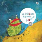 Couverture du livre « La grenouille a grande bouche (livre sonore) » de Francine Vidal aux éditions Didier Jeunesse