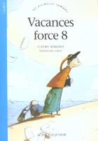 Couverture du livre « Vacances force 8 » de Ribeiro/Girel aux éditions Actes Sud