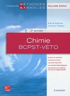 Couverture du livre « Chimie ; BCPST, Véto, 2ème année » de Pierre Grecias aux éditions Tec Et Doc
