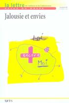 Couverture du livre « Jalousies et envies » de  aux éditions Eres