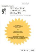 Couverture du livre « La meunerie et sa matière première : le blé tendre ; ambiguïté et richesse de la multifonctionnalité » de  aux éditions Medecine Sciences Publications