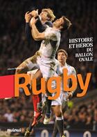 Couverture du livre « Rugby ; histoire et héros du ballon ovale » de Alberto Bertolazzi aux éditions Nuinui