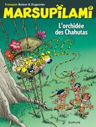 Couverture du livre « Marsupilami Tome 17 : l'orchidée des Chahutas » de Batem et Vincent Dugomier et Andre Franquin aux éditions Dupuis