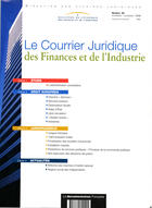 Couverture du livre « COURRIER JURIDIQUE DES FINANCES ET DE L'INDUSTRIE T.42 » de  aux éditions Documentation Francaise