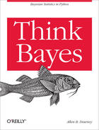 Couverture du livre « Think Bayes » de Allen B. Downey aux éditions O`reilly Media