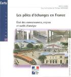 Couverture du livre « Les poles d'echanges en france. etat des connaissances, enjeux et outils d'analyse (dossiers certu n » de Menerault Philippe aux éditions Cerema