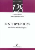 Couverture du livre « Les perversions sexuelles et narcissiques » de  aux éditions Nathan