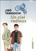 Couverture du livre « Un ciel radieux » de Jiro Taniguchi aux éditions Casterman