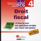 Couverture du livre « Droit fiscal (édition 2011/2012) » de Beatrice Grandguillot et Francis Grandguillot et Pascale Recroix aux éditions Gualino