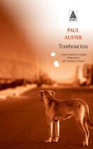 Couverture du livre « Tombouctou » de Paul Auster aux éditions Actes Sud