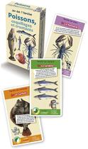 Couverture du livre « Poissons coquillages et crustaces jeu des 7 familles » de  aux éditions La Petite Boite