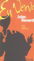 Couverture du livre « Mots, propos, aphorismes » de Jules Renard aux éditions Horay