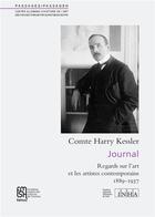 Couverture du livre « Journal - regards sur l'art et les artistes contemporains... » de Harry Kessler aux éditions Maison Des Sciences De L'homme