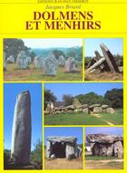 Couverture du livre « Dolmens et menhirs de bretagne » de Jacques Briard aux éditions Gisserot