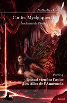 Couverture du livre « Contes myalgiques t.2 ; les atouts du diable t.4 » de Nathalie Dau aux éditions Griffe D'encre