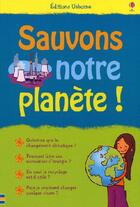 Couverture du livre « Sauvons notre planète » de Meredith/Rojo aux éditions Usborne