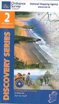 Couverture du livre « Donegal north & central » de  aux éditions Ordnance Survey