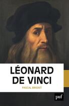 Couverture du livre « Léonard de Vinci » de Pascal Brioist aux éditions Puf