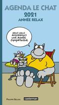 Couverture du livre « Le chat ; mini agenda (édition 2021) » de Philippe Geluck aux éditions Casterman