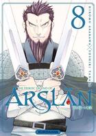 Couverture du livre « The heroic legend of Arslan Tome 8 » de Hiromu Arakawa et Yoshiki Tanaka aux éditions Kurokawa