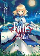 Couverture du livre « Fate/stay night |heaven's feel] Tome 2 » de Type-Moon et Taskohna aux éditions Ototo